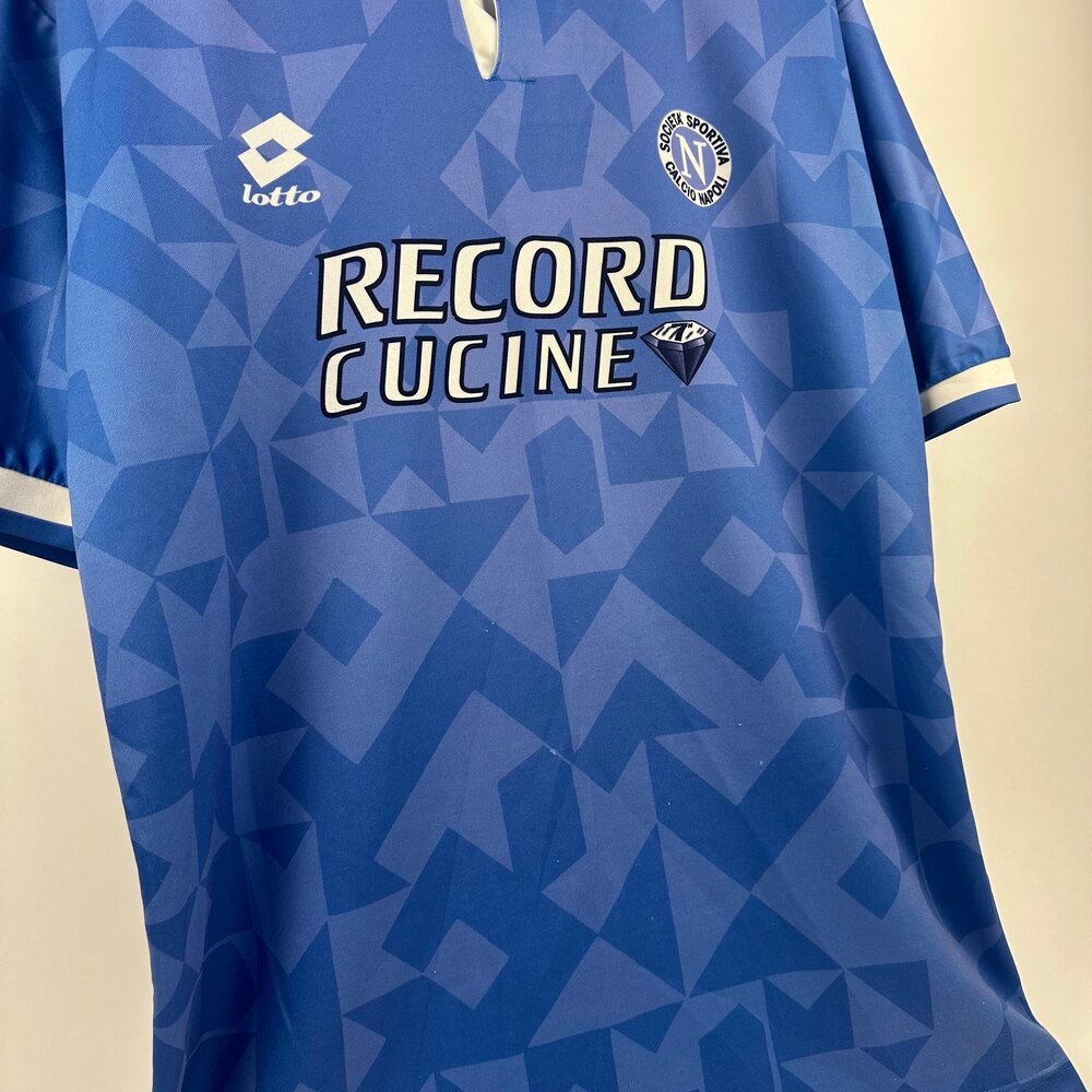 Maillot De Football SSC Napoli 1994-1995 • Taille L • Original • Occasion • Pour Collectionneurs