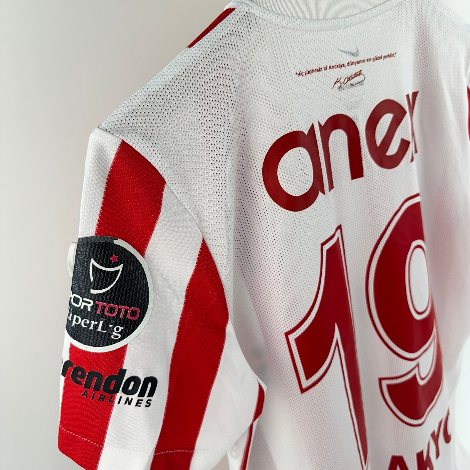 #19 Ufuk Akyol Antalyaspor 2022-23 Home (M)