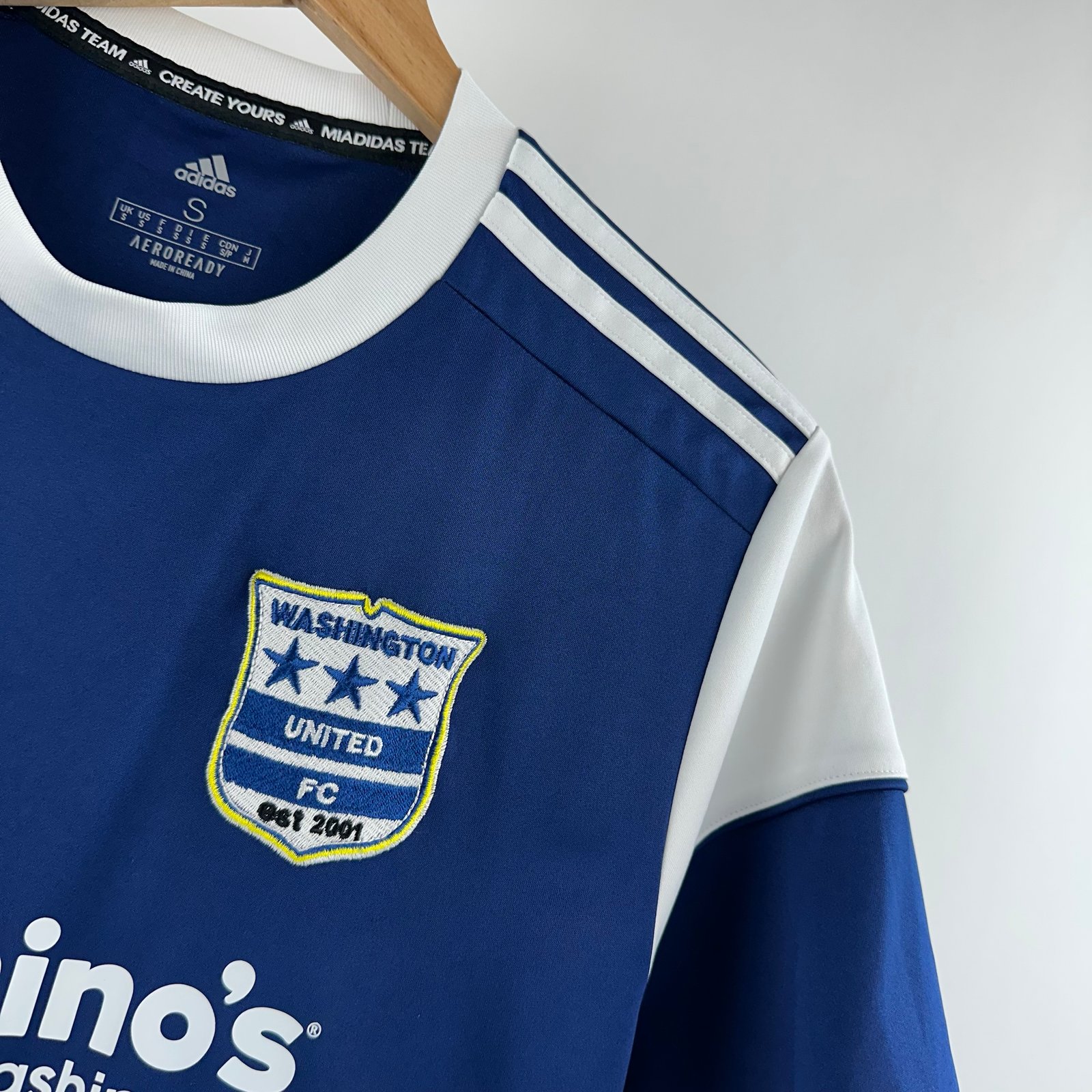 #2 Washington United 2020-21 Away (S)