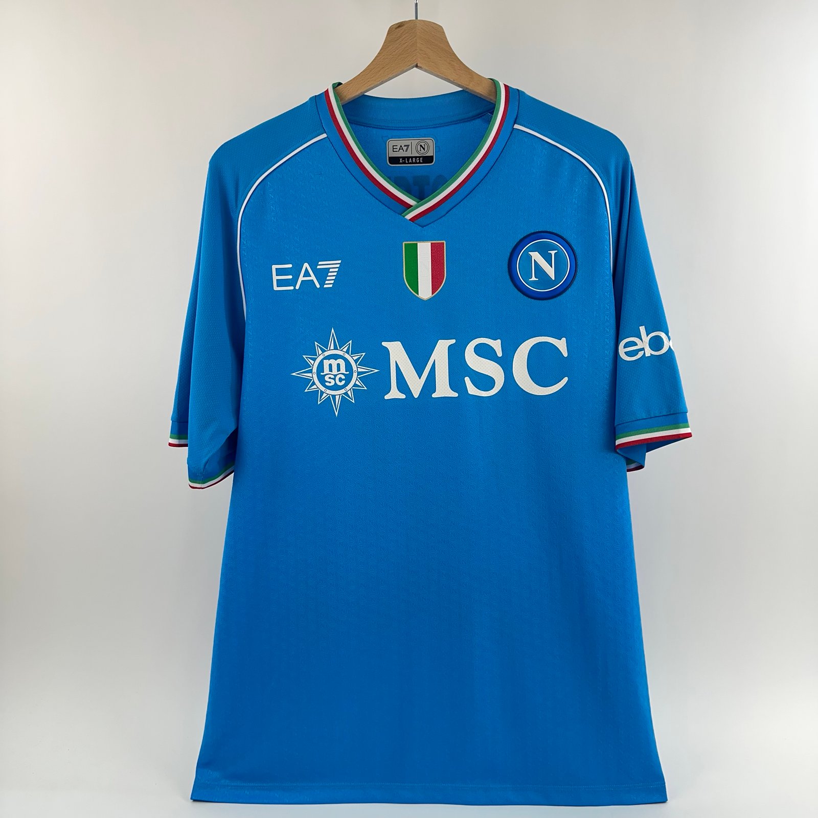 #77 Kvaratskhelia Napoli 2023-24 Home (XL)