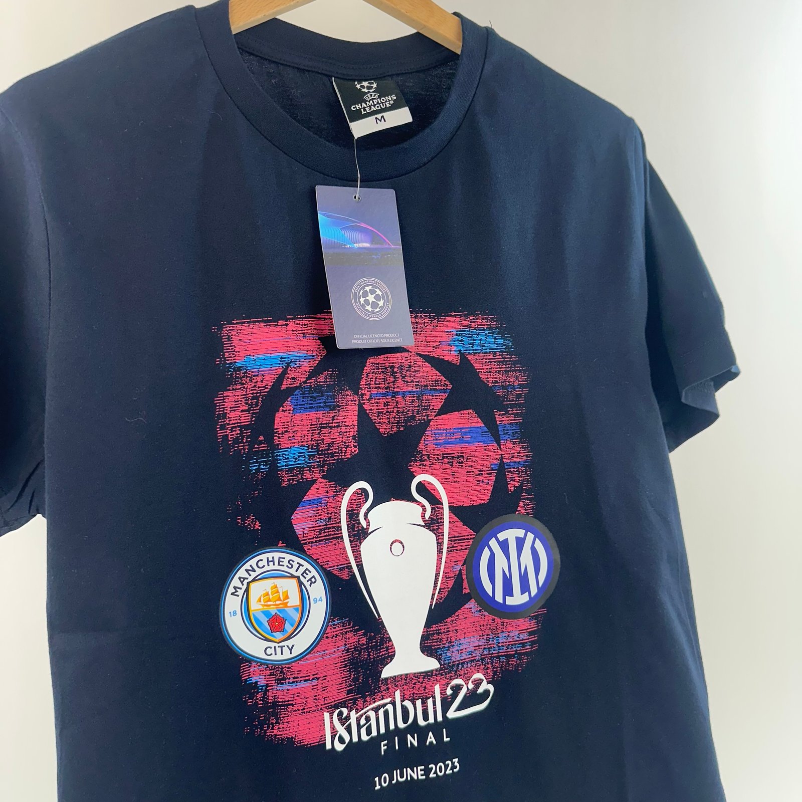 Manchester City & Inter 2023 Final T-Shirt (Çeşitli Beden)