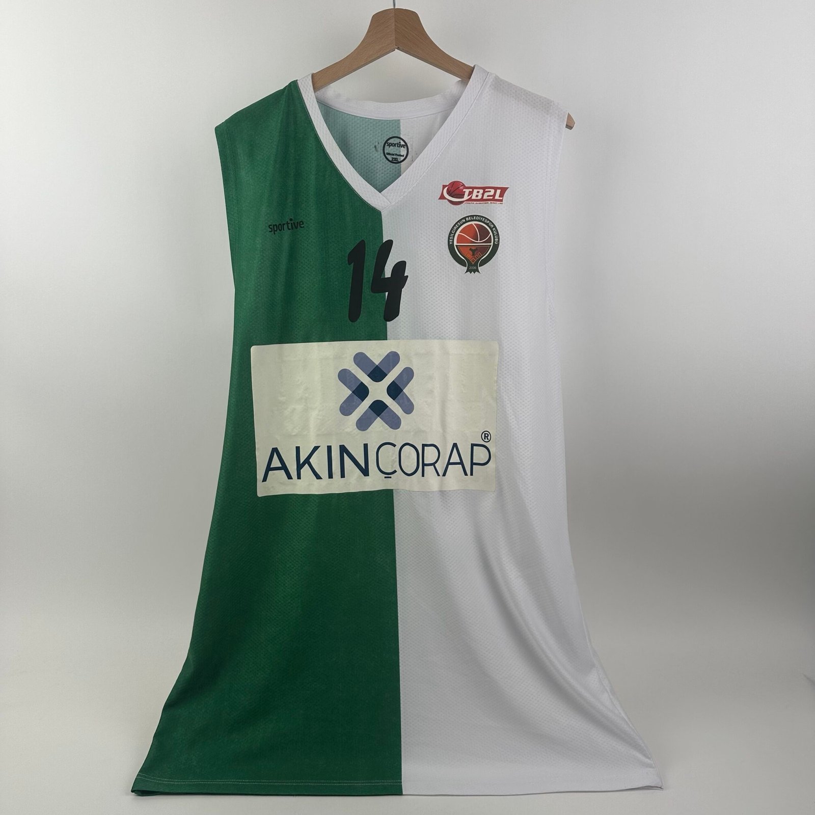 #14 Can Yeşil Giresun Belediyespor 2006-07 (2XL)*Takım İmzalı
