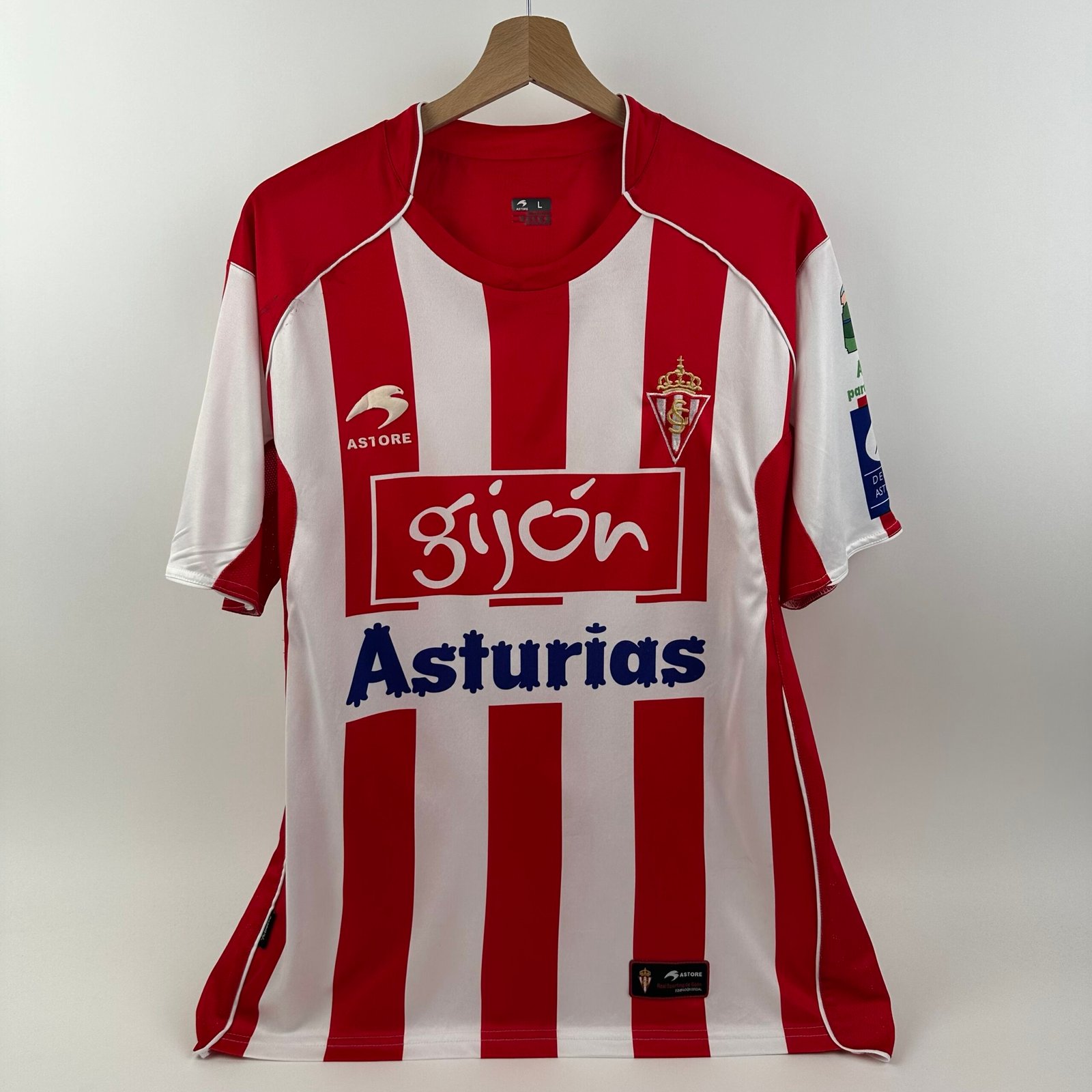 Sporting Gijón 2009-10 Home (L)