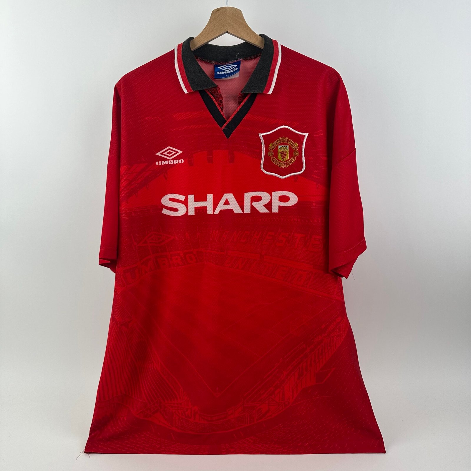 #17 Cole Manchester United 1994-96 Home (XL)