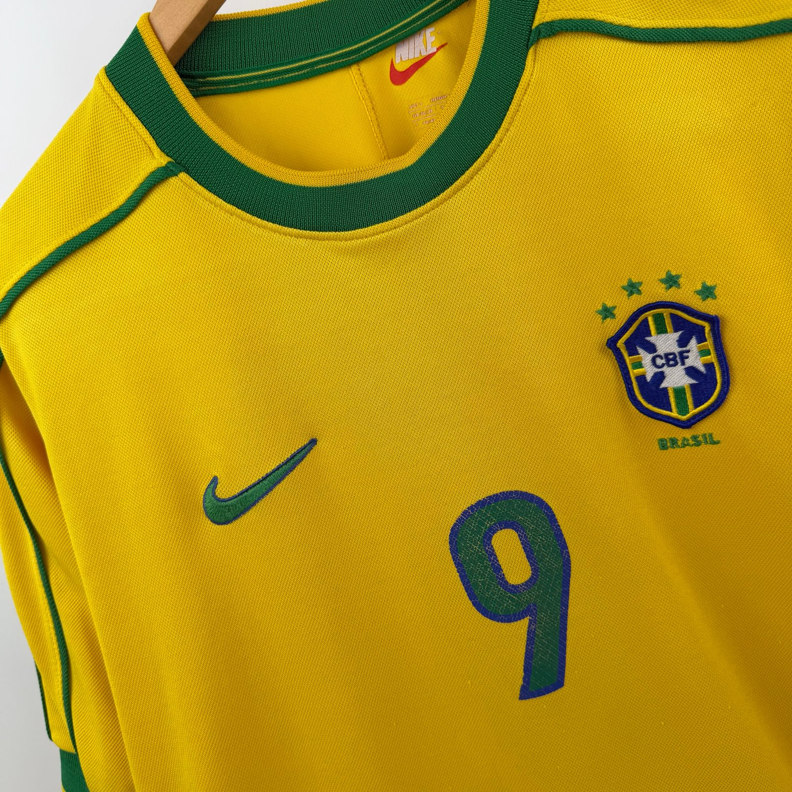 #9 Ronaldo Brezilya 1998 Home (S)