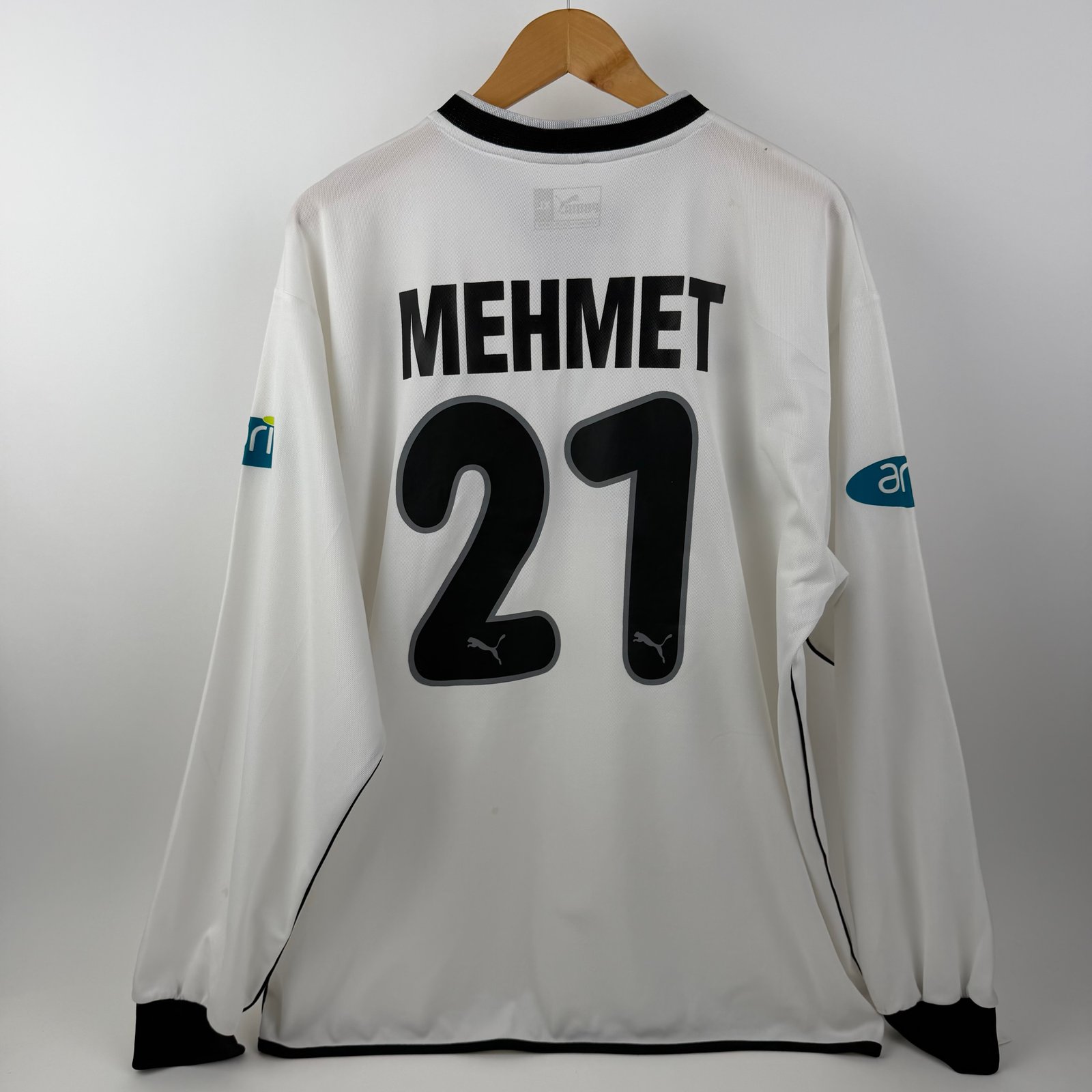 #21 Mehmet Beşiktaş 2001-02 Home (XL)