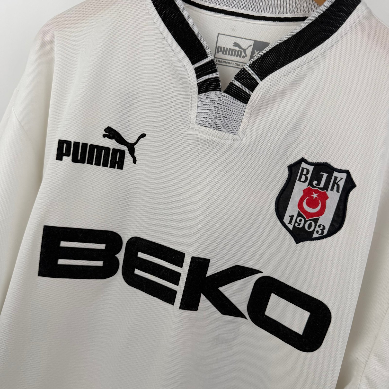 #21 Mehmet Beşiktaş 2001-02 Home (XL)